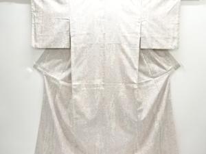 笹模様織り出しお召着物